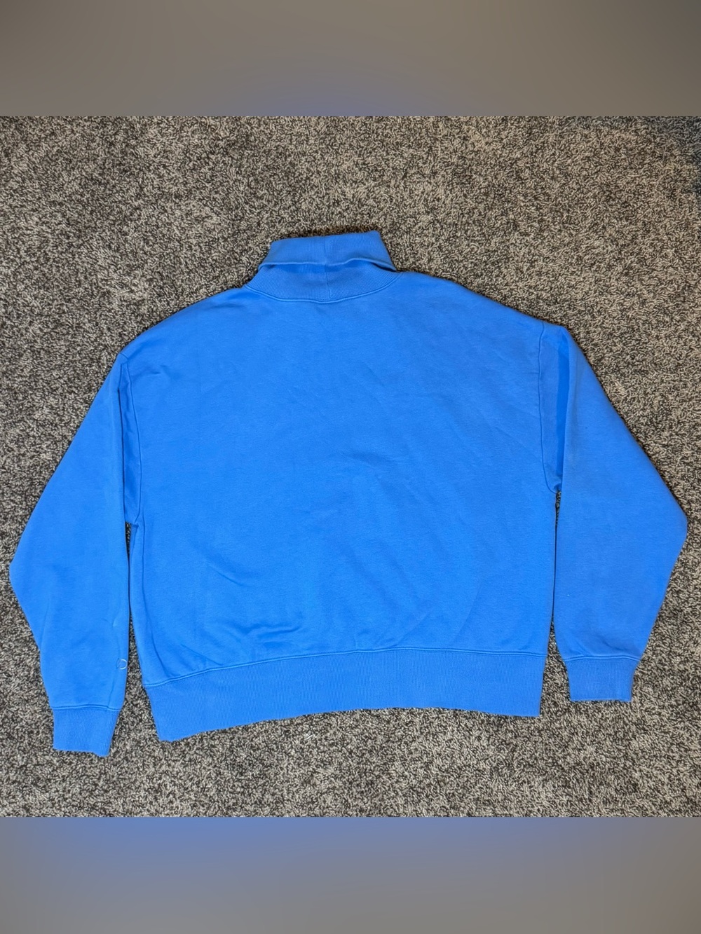 CALIA By Carrie Underwood| Mock Neck Sweatshirt Caribbean Blue- Womens Large - Picture 3 of 5